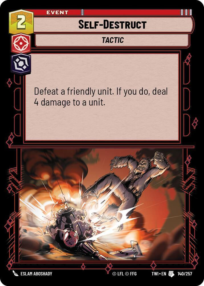 Self-Destruct (TWI) (140/257) / Foil