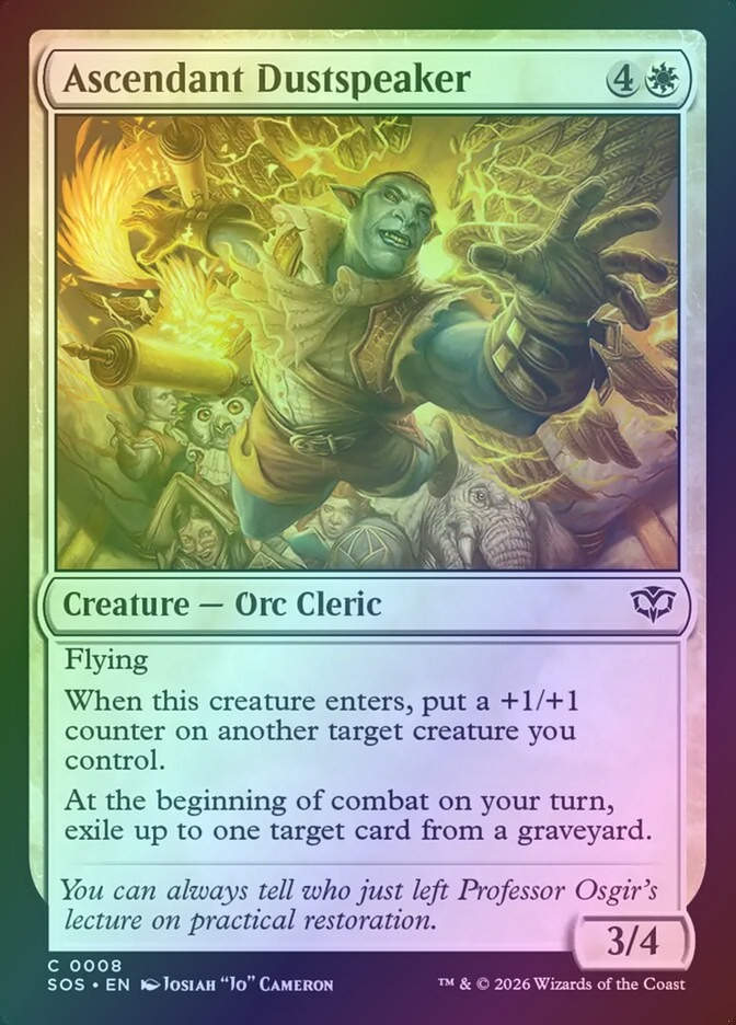Ascendant Dustspeaker (SOS) (8) / Foil