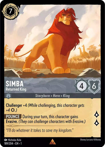 Simba - Returned King (LOR_TFC)