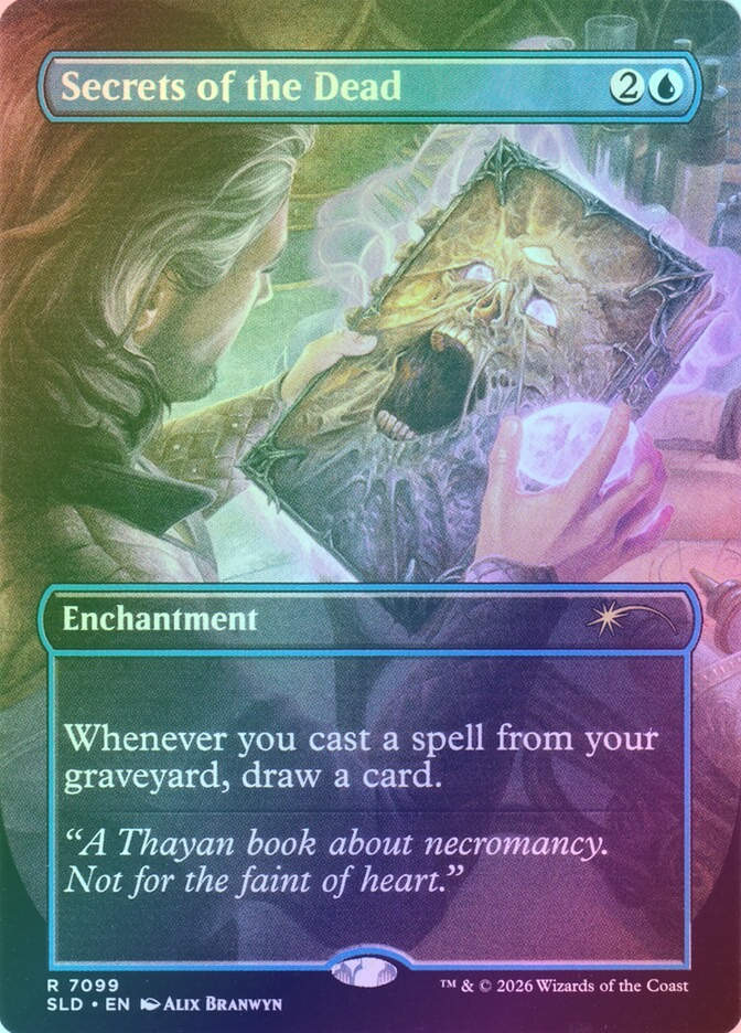 Secrets of the Dead (SLD) (7099) / Borderless / Foil
