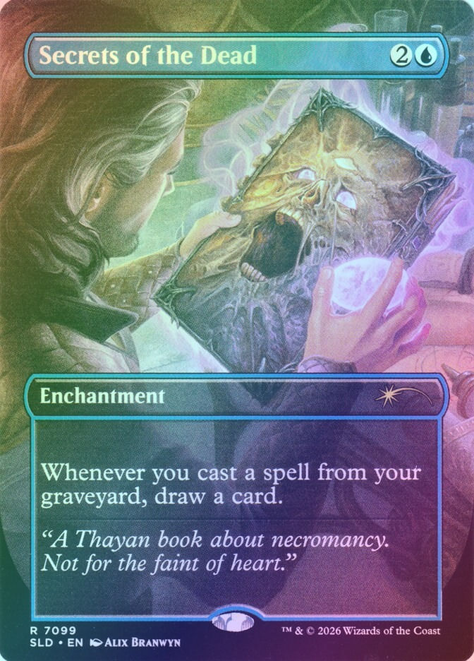 Secrets of the Dead (SLD) (7099) / Borderless / Foil