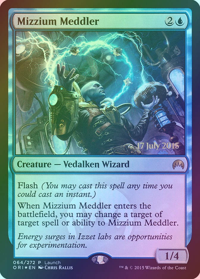 Mizzium Meddler (PORI) (64) / Foil