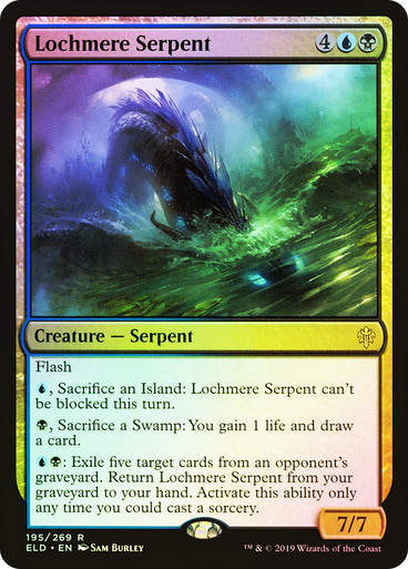 Lochmere Serpent (ELD) (195) / Foil