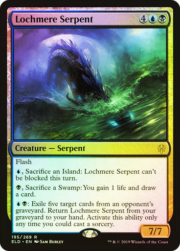 Lochmere Serpent (ELD) (195) / Foil