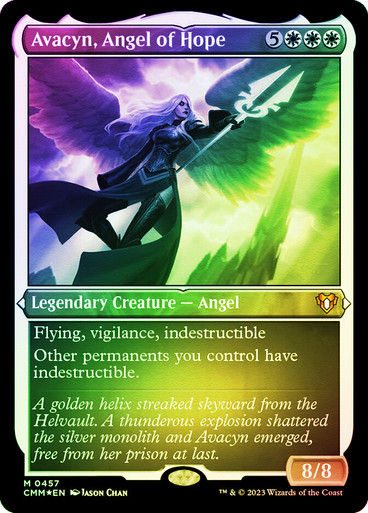 Avacyn, Angel of Hope (cmm) / Foil Etched