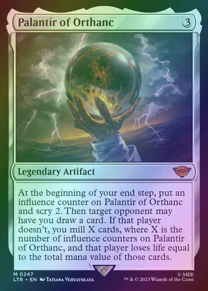 Palantír of Orthanc (LTR) (247) / Foil