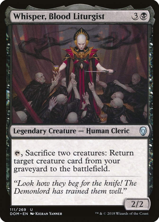 Whisper, Blood Liturgist (DOM) (111)
