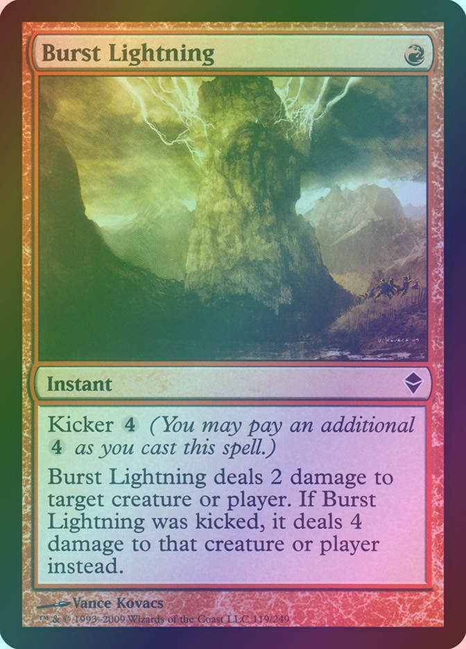 Burst Lightning (ZEN) (119) / Foil