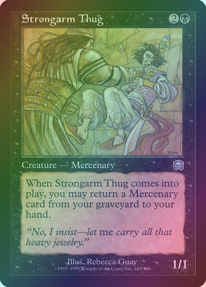 Strongarm Thug (MMQ) (165) / Foil