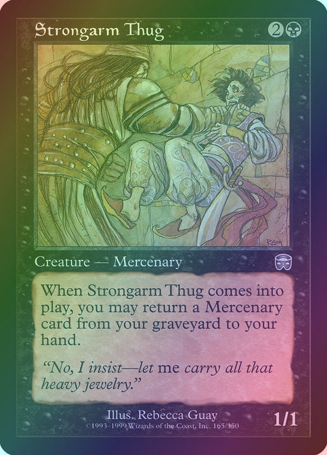 Strongarm Thug (MMQ) (165) / Foil