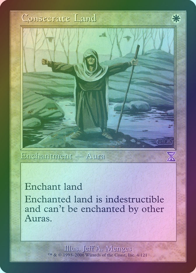 Consecrate Land (TSB) (4) / Foil