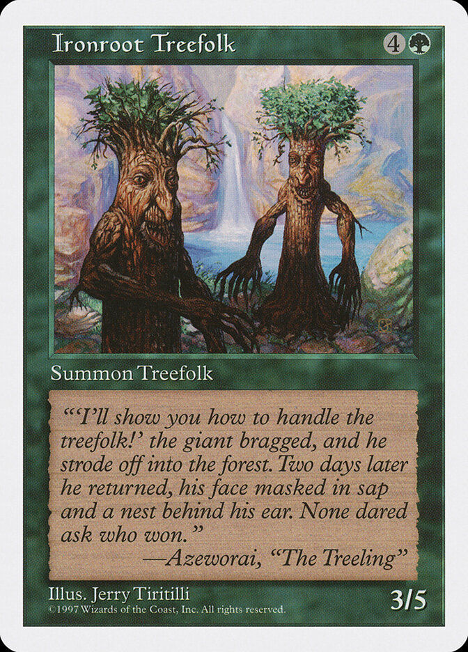Ironroot Treefolk (5ED) (305)