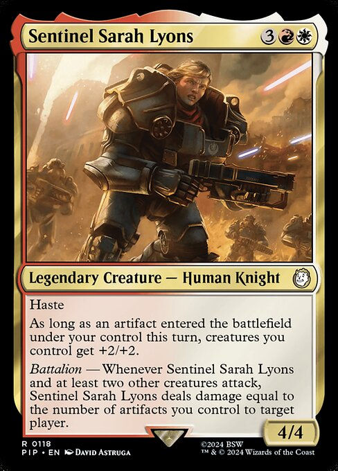 Sentinel Sarah Lyons (pip) (118)
