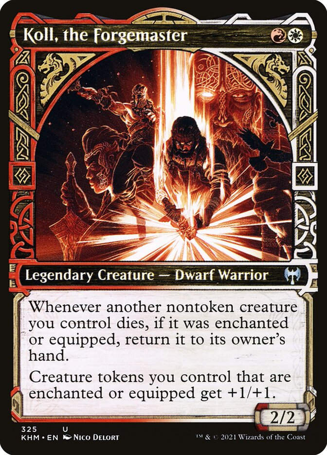 Koll, the Forgemaster (KHM) (325) / Showcase