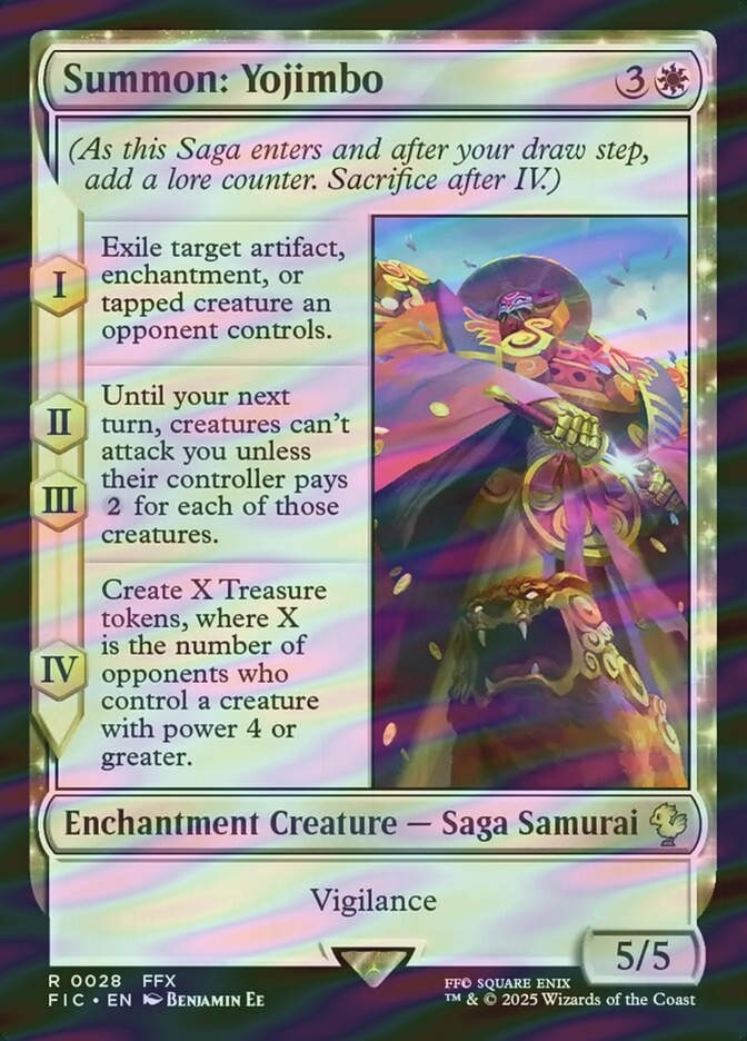 Summon: Yojimbo (FIC) (28) / Surge Foil
