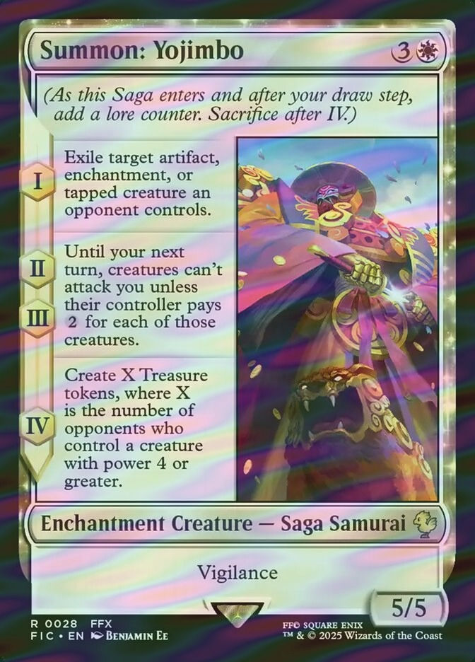 Summon: Yojimbo (FIC) (28) / Surge Foil