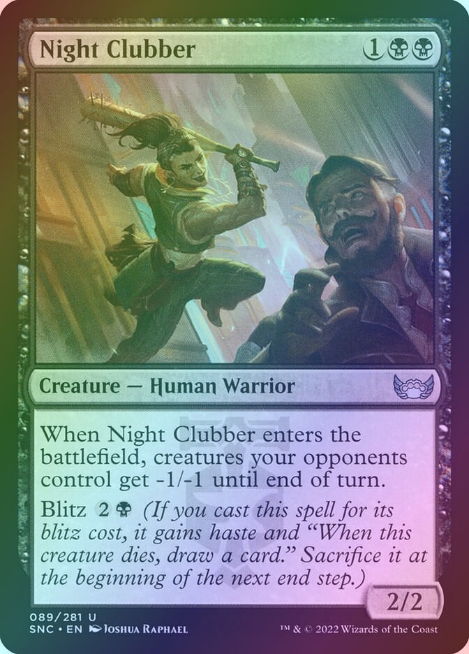 Night Clubber (SNC) (89) / Foil