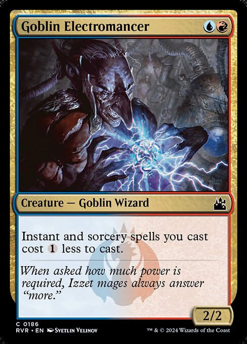 Goblin Electromancer (rvr) (186)
