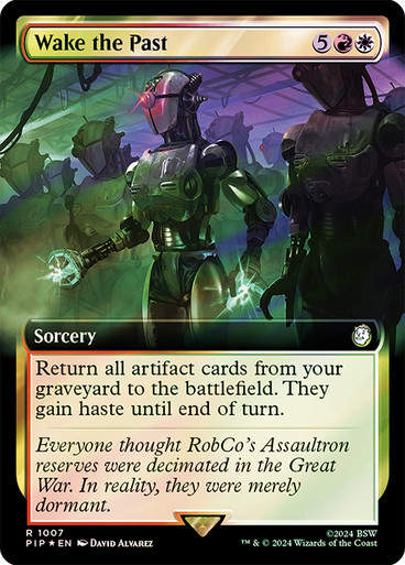 Wake the Past (pip) (1007) / Extended Surge Foil
