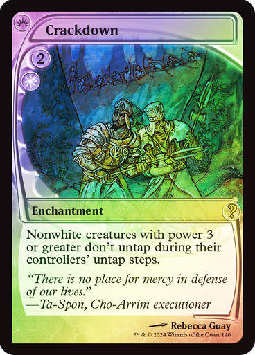 Crackdown (MB2) (146) / Foil