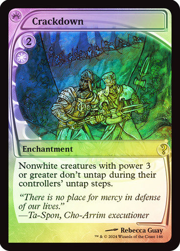 Crackdown (MB2) (146) / Foil
