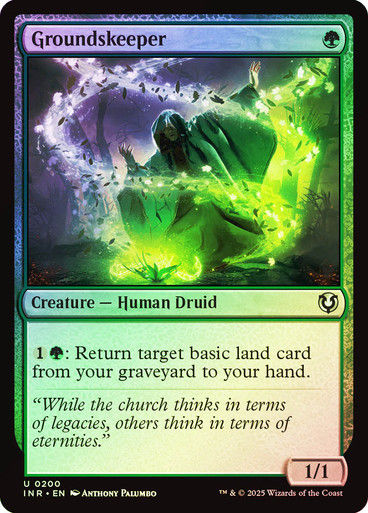 Groundskeeper (INR) (200) / Foil