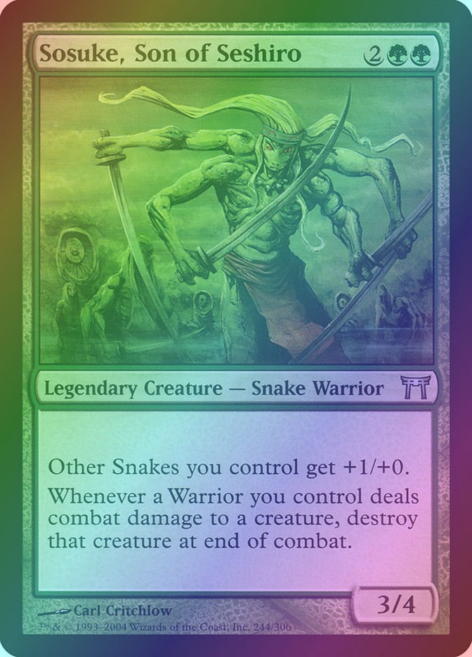 Sosuke, Son of Seshiro (CHK) (244) / Foil
