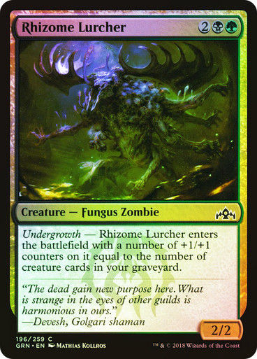 Rhizome Lurcher (GRN) (196) / Foil