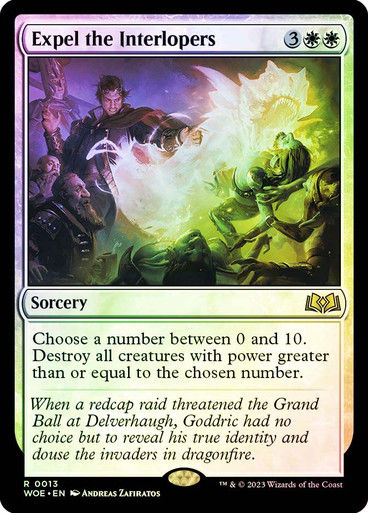 Expel the Interlopers (woe) / Foil