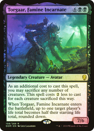 Torgaar, Famine Incarnate (DOM) (108) / Foil