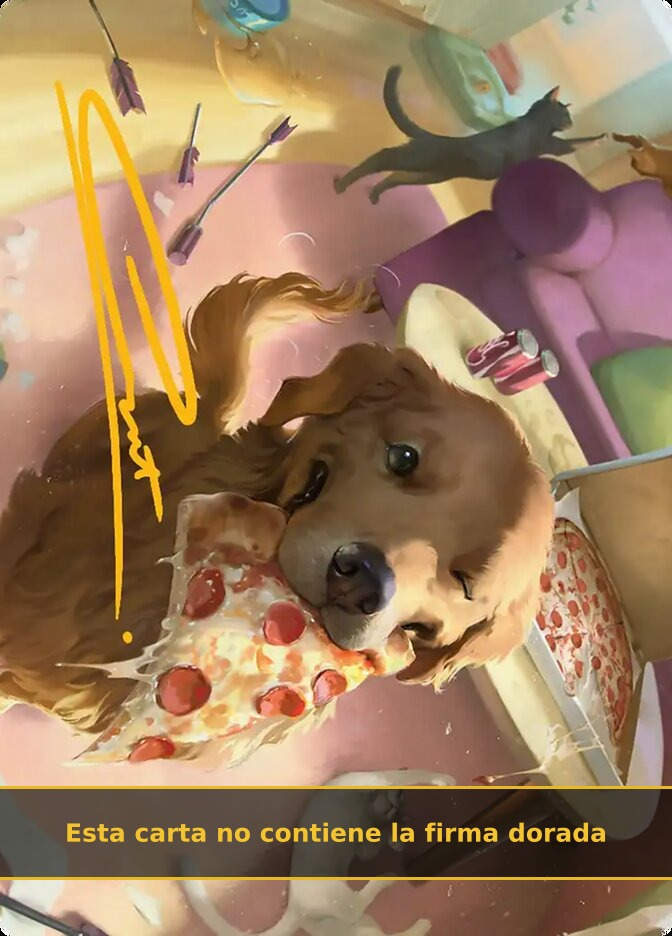 Lucky the Pizza Dog (AMSH) (44) / No Firmada