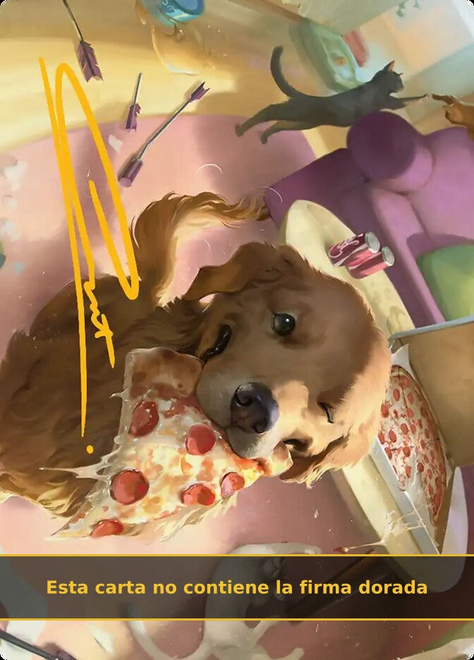 Lucky the Pizza Dog (AMSH) (44) / No Firmada