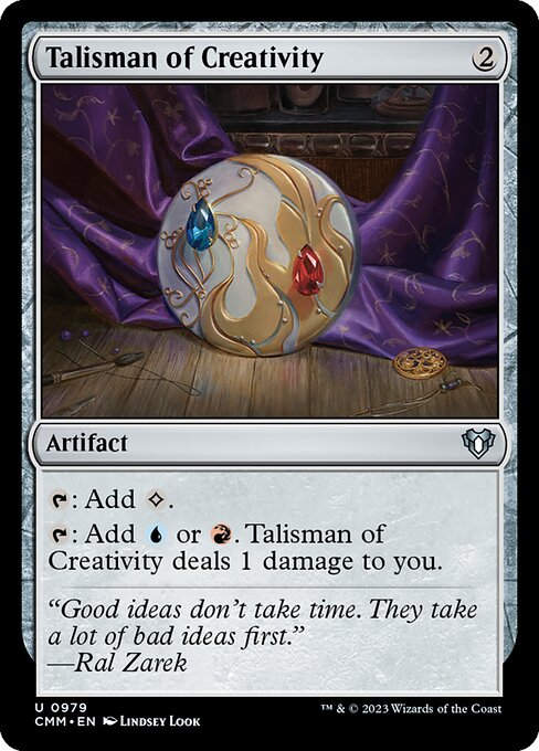 Talisman of Creativity (cmm) (Commander Deck)