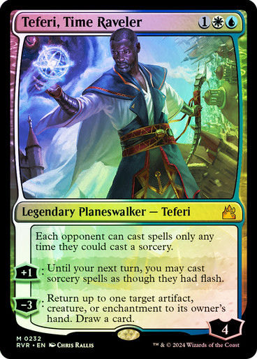 Teferi, Time Raveler (rvr) (232) / Foil