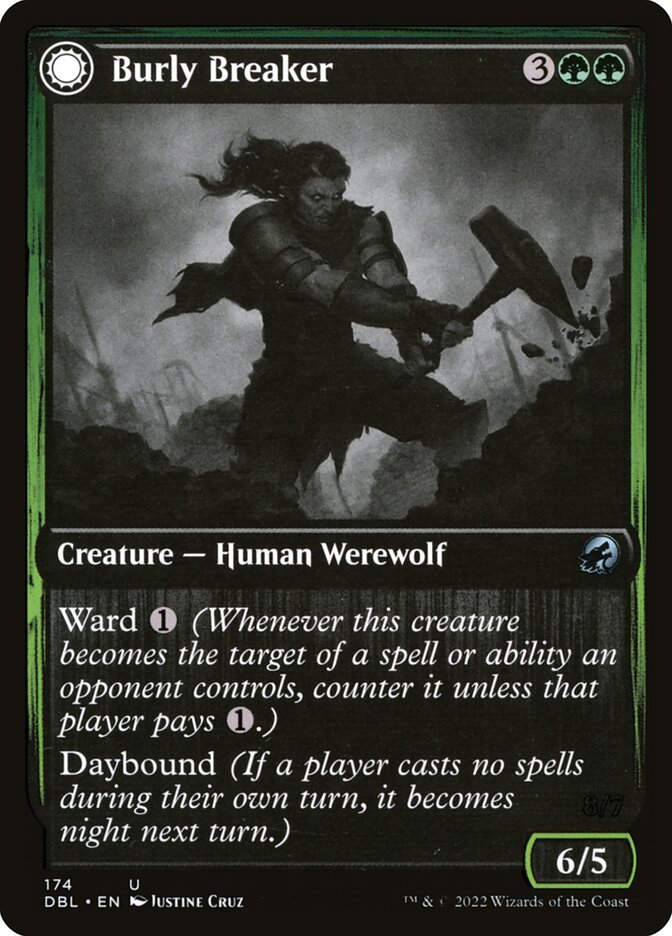 Burly Breaker // Dire-Strain Demolisher (DBL) (174)