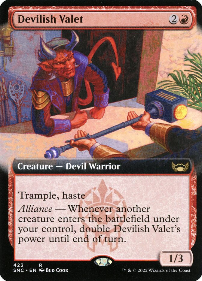 Devilish Valet (SNC) (423) / Extended Art