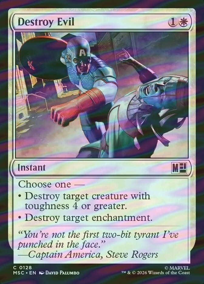 Destroy Evil (MSC) (128) / Surge Foil