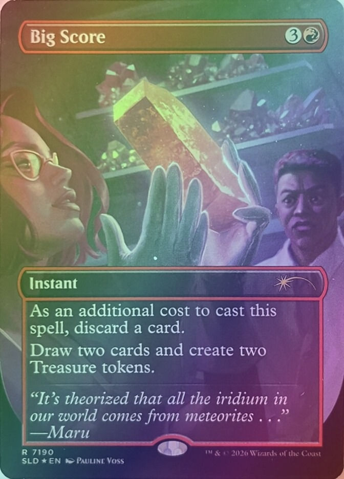 Big Score (SLD) (7190) / Borderless / Foil