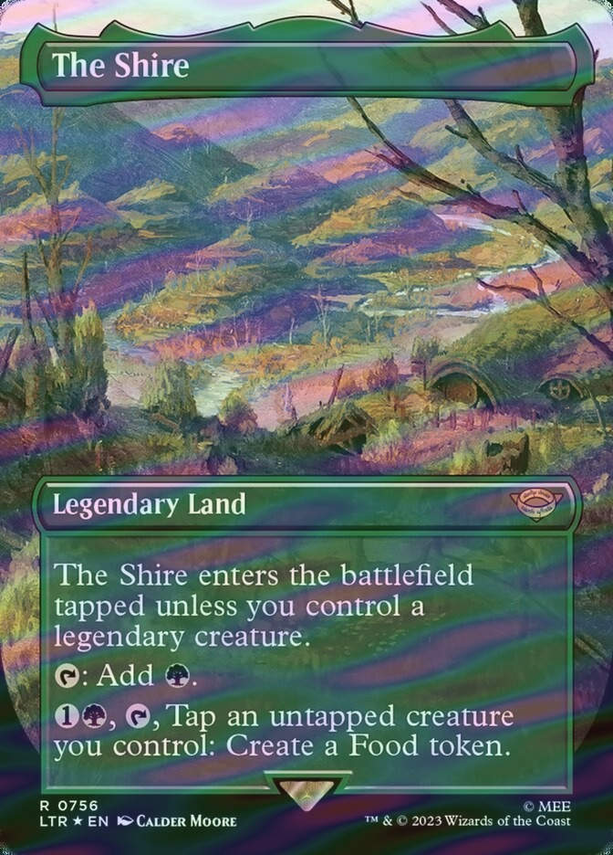 The Shire (LTR) (756) / Borderless / Surge Foil