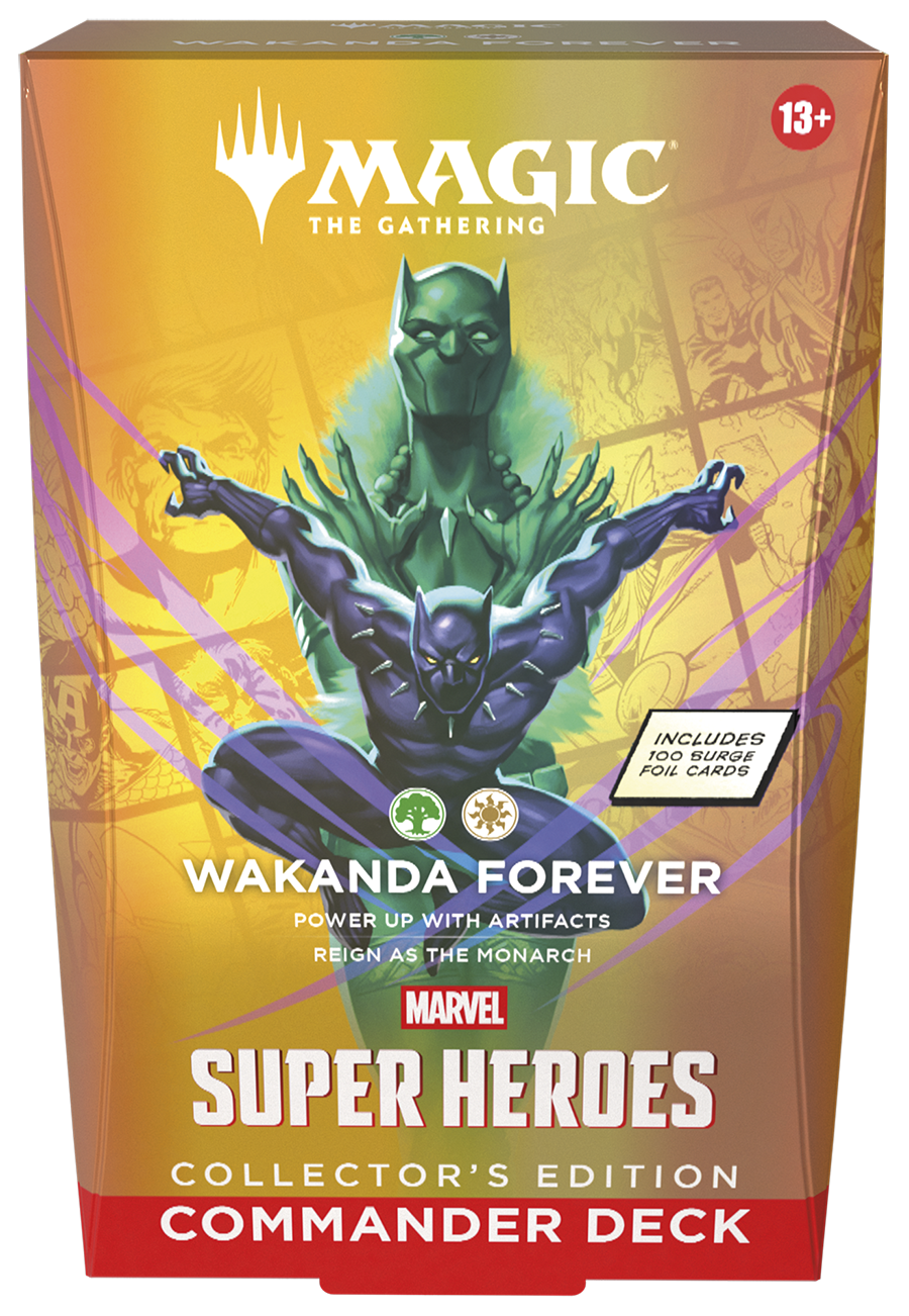 Marvel Super Heroes Commander Decks Collector's Edition - Wakanda Forever — cara 2 de 2