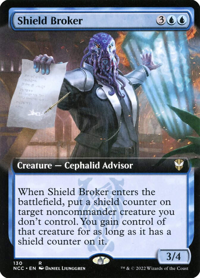 Shield Broker (NCC) (130) / Extended Art