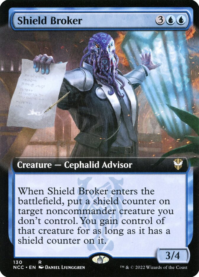 Shield Broker (NCC) (130) / Extended Art