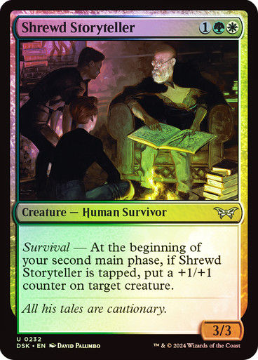 Shrewd Storyteller (DSK) (232) / Foil