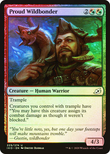 Proud Wildbonder (IKO) (229) / Foil