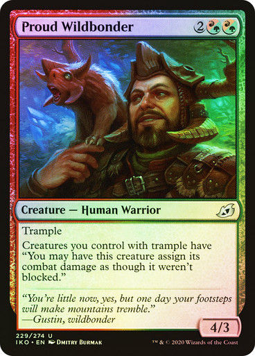 Proud Wildbonder (IKO) (229) / Foil