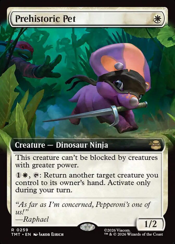 Prehistoric Pet (TMT) (259) / Extended Art