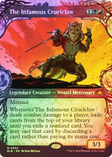 The Infamous Cruelclaw (blb) (334) / Showcase Foil