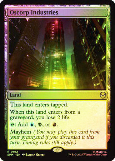 Oscorp Industries (SPM) (182) / Foil