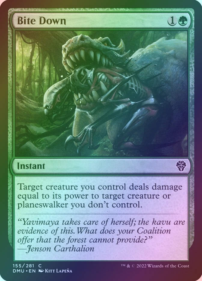 Bite Down (DMU) (155) / Foil