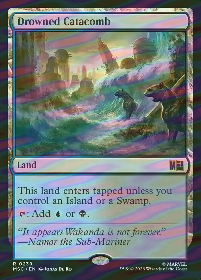 Drowned Catacomb (MSC) (239) / Surge Foil